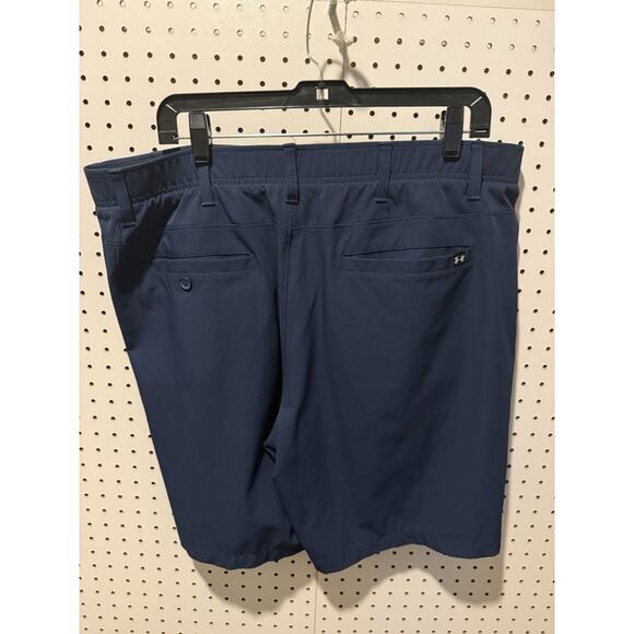 Under Armour Men’s Golf Shorts – Navy Blue – Size 40 - Picture 3 of 3